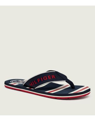 TOMMY HILFIGER HILFIGER STRIPES BEACH SANDAL FM0FM06003 NAVY BLUE