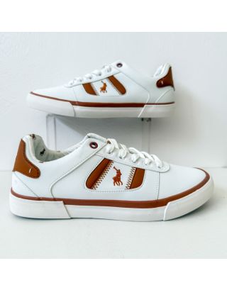 POLO MEN BASIC SIDE FLASH SNEAKER 0056046 – WHITE