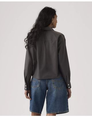 LEVIS CROPPED HARLIE SHIRT 003P2-0009 PHANTOM