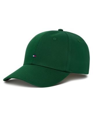 TOMMY HILFIGER FLAG COTTON 6 PANEL CAP AM0AM13008 MAJASTIC EMERALD