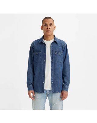 LEVI'S MEN CLASSIC WESTERN STANDARD SHIRT A7048-0011 – DARK WASH