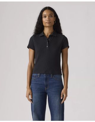 LEVIS RORY SS POLO 005JQ-0001 ANTHRACITE NIGHT RIB