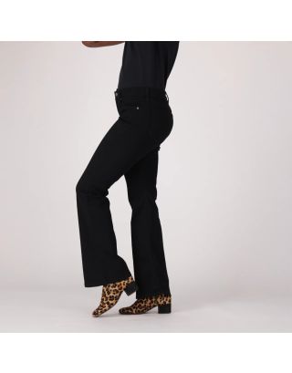 LEVIS CURVY FLARE A5587-0019 BLACK SATURATION