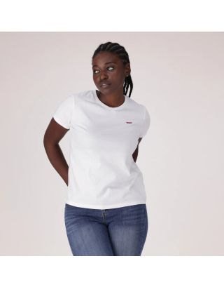 Levi's Perfect Women's Tee A8964-0012 Embroidery White