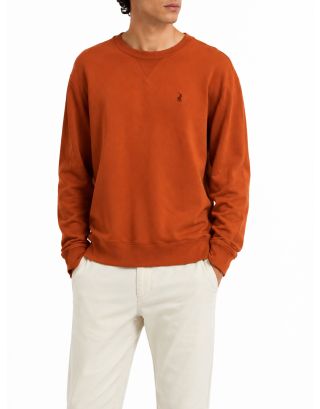 POLO ESSENTIAL FLEECE SWEATER 0070785 RUST