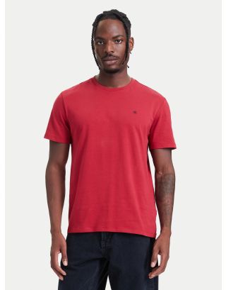 CALVIN KLEIN SS CLASSIC MONOGRAM TEE LV14RD254G RIO RED