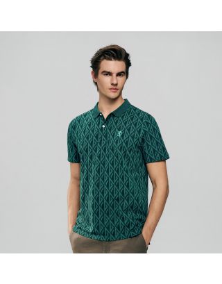 GIORDANO BOLD POLO 01016203 TAMARACKGREEN 80