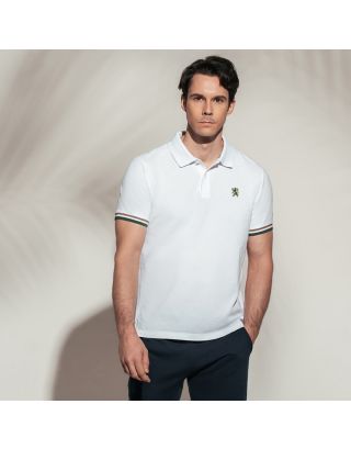 GIORDANO EMBROIDERY LION 01016240 SIGNATUREWHITE 01