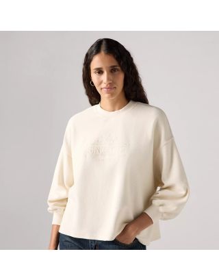 LEVI'S WOMEN GRAPHIC LEO CREW SWEATSHIRT 002SI-0002 – BUTTER