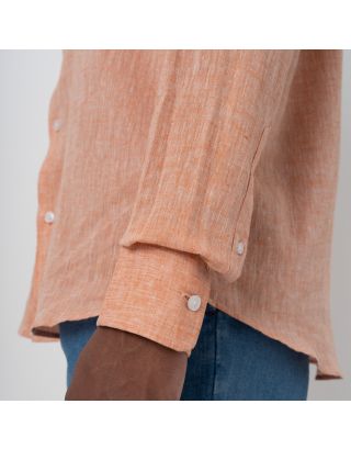 PL LS PLAIN LINEN SHIRT