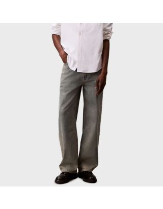 CALVIN KLEIN 90S STRAIGHT-LEG MEN’S JEANS LV04RC738G TAUPE SAND