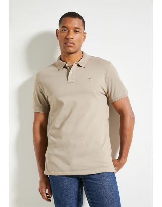 POLO ESSENTIAL PIQUE SS GOLFER 0070518 TAUPE