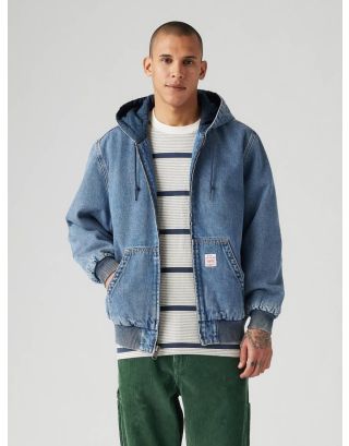 PL POTRERO DENIM HOODY A3222-0007 GET INVOLVED