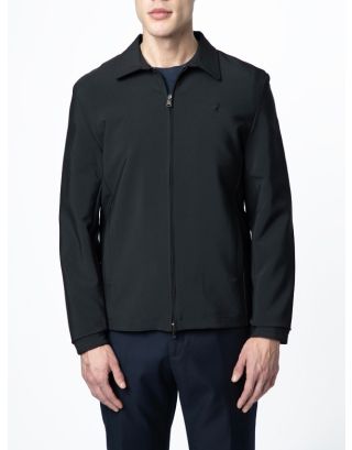 POLO ESSENTIAL TECH HARRINGTON JACKET 0070739 BLACK