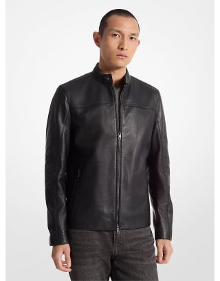 MKR LEATHER RACER JACKET CB98CF17KS