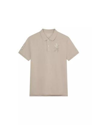 GIORDANO LION POLO 01016222 PURE CASHMERE KHAKI 42