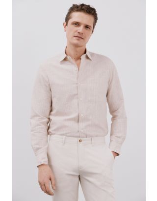 CTF LINEN SHIRT 2219162 BEIGE
