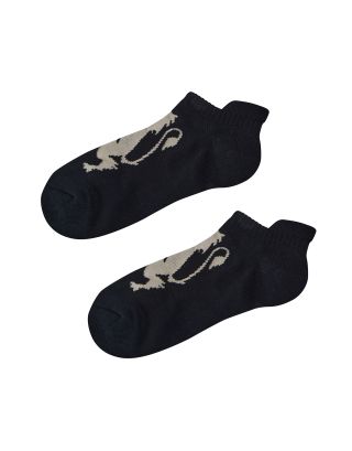 GIORDANO PED SOCKS 01156122 SIGNATURE BLACK 09