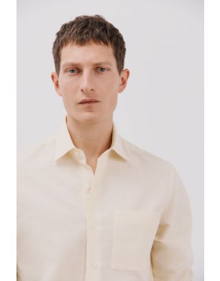 CTF LINEN SHIRT 2219161 YELLOW