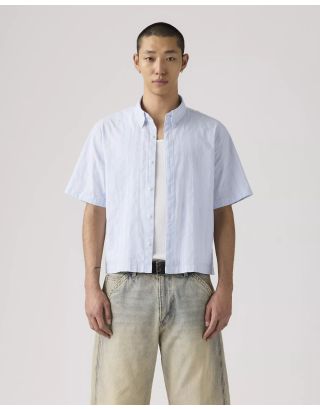 LEVIS LAMA BOXY SS SHIRT 005GH-0001 BERNAL STRIPE SOFT