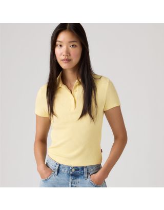 LEVIS RORY SS POLO 005JQ-0002 FRENCH VANILLA RIB
