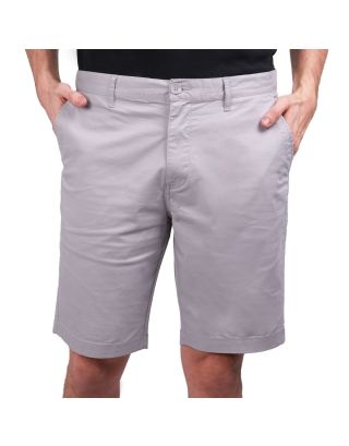GIORDANO MEN'S SLIM FIT TWILL BERMUDA SHORT 01105202 – DOLPHIN GREY