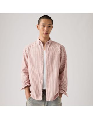 LEVI'S AUTHENTIC BUTTON DOWN SHIRT A7210-0055 WAYLON STRIPE – PINK