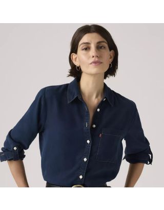 LEVI'S DARLENE UTILITY WOMEN'S SHIRT A8745-0000 INITIAL TAKE
