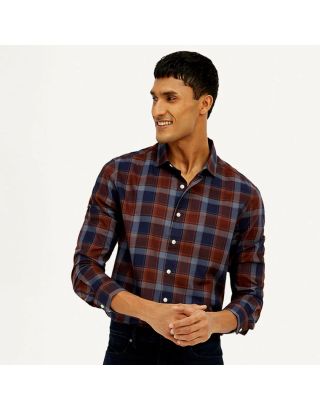 Levi’s® Redloop Checkered Slim Fit Long Sleeve Shirt – 001H6-0024 Multi Color