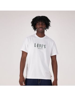 LEVI’S RELAXED FIT SHORT SLEEVE GRAPHIC TEE A5457-0076 WHITE
