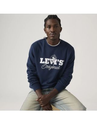 LEVI’S STANDARD GRAPHIC CREWNECK SWEATSHIRT 38423-0164 LEVI’S ORIGINAL – BLUE