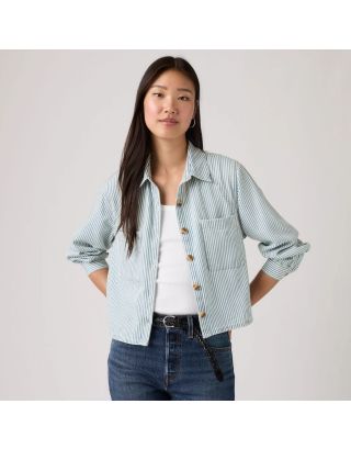 LEVI’S TINI UTILITY SHIRT 005EV-0006 HADLEY STRIPE VINTAGE – BLUE