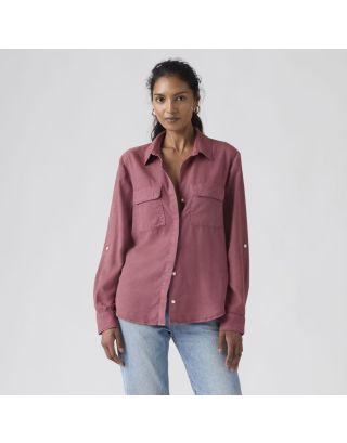 Levi’s® Women’s Elaine Utility Shirt – 005NJ-0010 Crushed Berry Pink