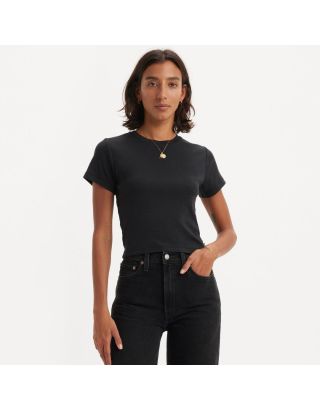 LEVI’S® WOMEN’S ESSENTIAL SPORTY T-SHIRT A7419-0001 – CAVIAR BLACK