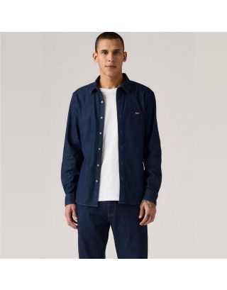 LEVIS BATTERY HOUSEMARK SHIRT SLIM 86625-0071 MOOKIE DARK WASH