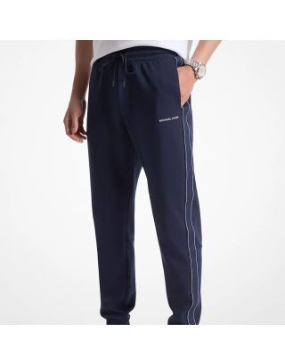 MICHAEL KORS MEN’S LOGO TAPE COTTON BLEND JOGGER CT4524J5MF – MIDNIGHT