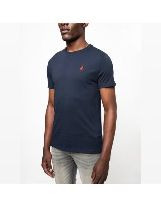 Polo Crewneck Men's T-Shirt 006835 Navy