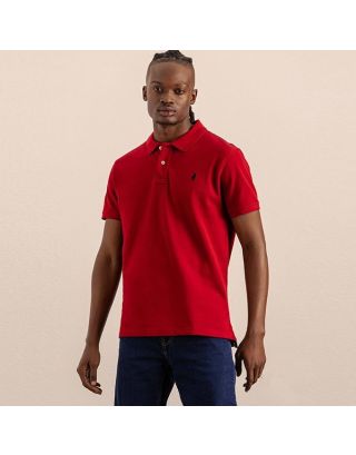 POLO STRETCH PIQUE SS GOLFER 0023618 – CRIMSON