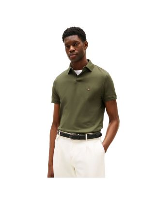 TOMMY HILFIGER 1985 REGULAR MEN'S POLO SHIRT MW0MW17770 PLATINUM GREEN